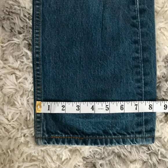 Levis 505 34X32 Denim Men's Jeans Pants Casual Outdoor Working - Picture 7 of 9